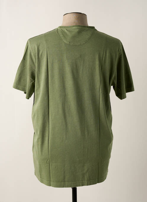 T-shirt vert fonce DELAHAYE pour homme