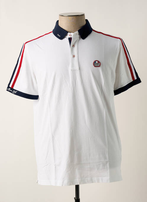 Polo blanc DELAHAYE pour homme