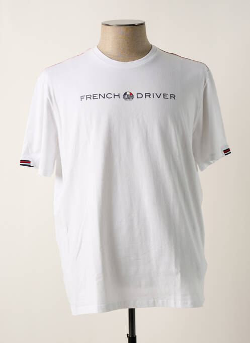 T-shirt blanc DELAHAYE pour homme