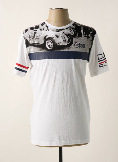 T-shirt blanc DELAHAYE pour homme