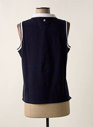 Polo bleu marine DELAHAYE femme