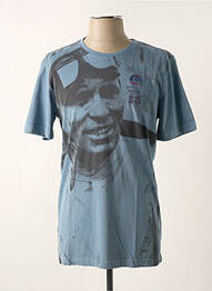 T-shirt bleu DELAHAYE homme