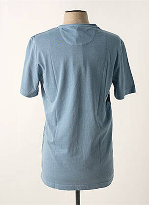 T-shirt bleu DELAHAYE homme