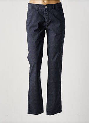 Pantalon chino bleu DELAHAYE homme