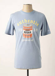 T-shirt bleu DELAHAYE pour homme seconde vue