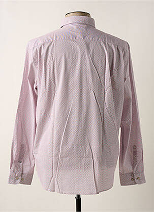 Chemise manches longues rose DELAHAYE homme