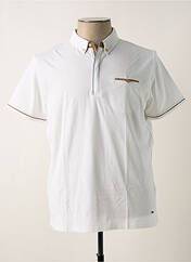 Polo blanc DELAHAYE pour homme seconde vue