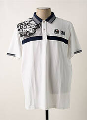 Polo blanc DELAHAYE pour homme seconde vue