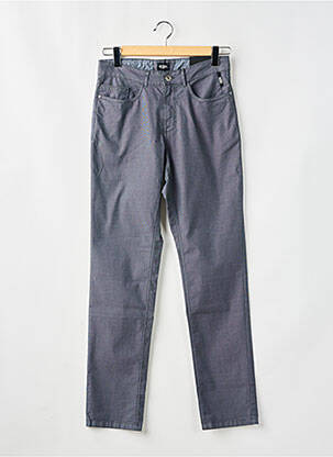 Pantalon slim bleu DELAHAYE homme