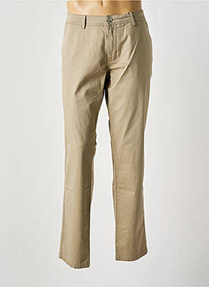 Pantalon chino gris clair DELAHAYE homme