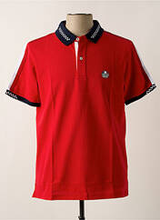 Polo rouge DELAHAYE pour homme seconde vue