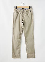 Pantalon droit gris clair DELAHAYE homme