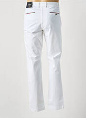 Pantalon chino blanc DELAHAYE pour homme seconde vue