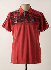 Polo rouge DELAHAYE pour homme seconde vue