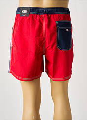 Short de bain rouge grenat DELAHAYE pour homme seconde vue