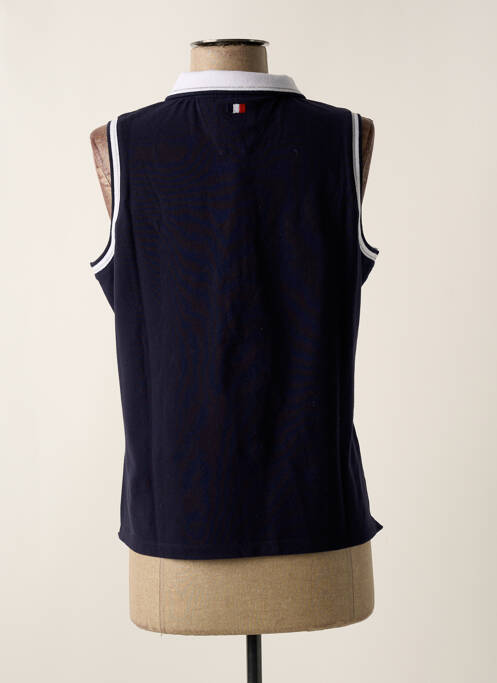 Polo bleu marine DELAHAYE pour femme