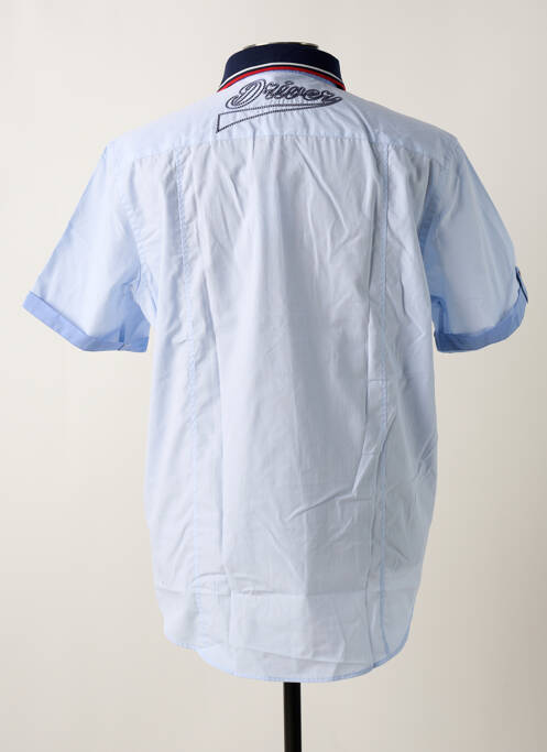 Chemise manches courtes bleu ciel DELAHAYE homme