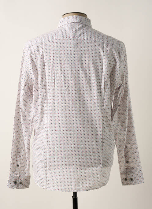 Chemise manches longues vert DELAHAYE pour homme