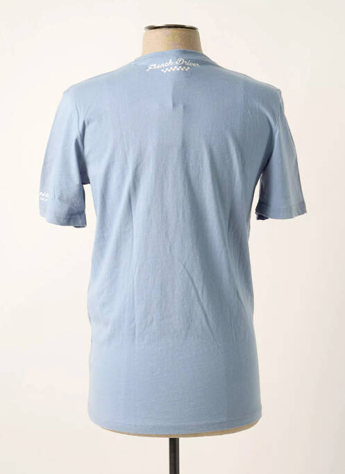 T-shirt bleu DELAHAYE pour homme