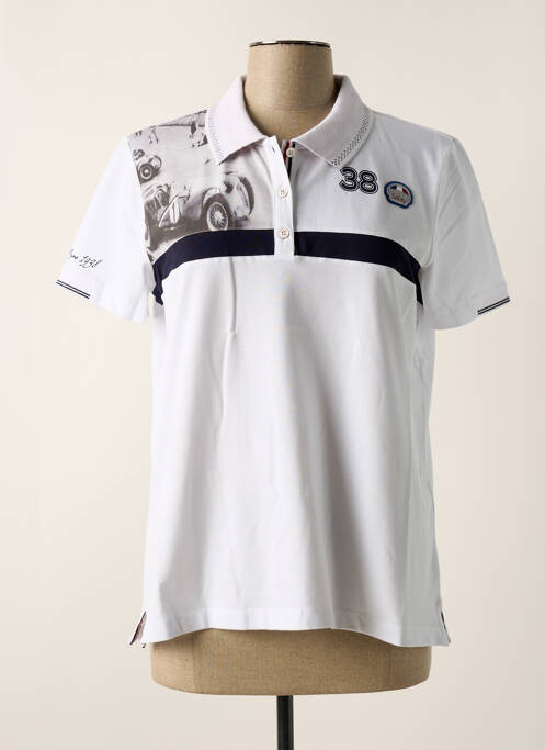 Polo blanc DELAHAYE pour femme