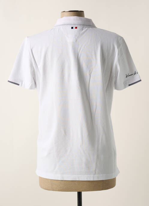Polo blanc DELAHAYE pour femme