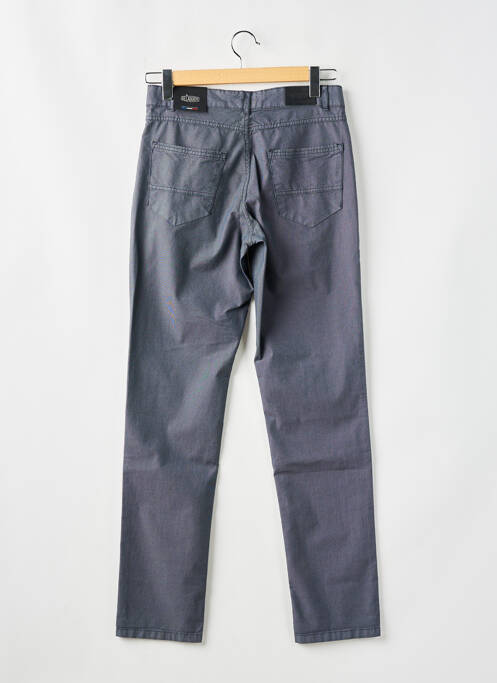 Pantalon slim bleu DELAHAYE pour homme