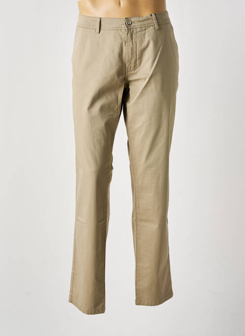 Pantalon chino gris clair DELAHAYE pour homme