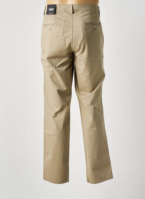 Pantalon chino gris clair DELAHAYE pour homme