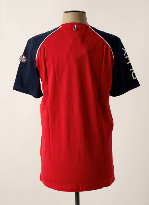 T-shirt rouge DELAHAYE homme