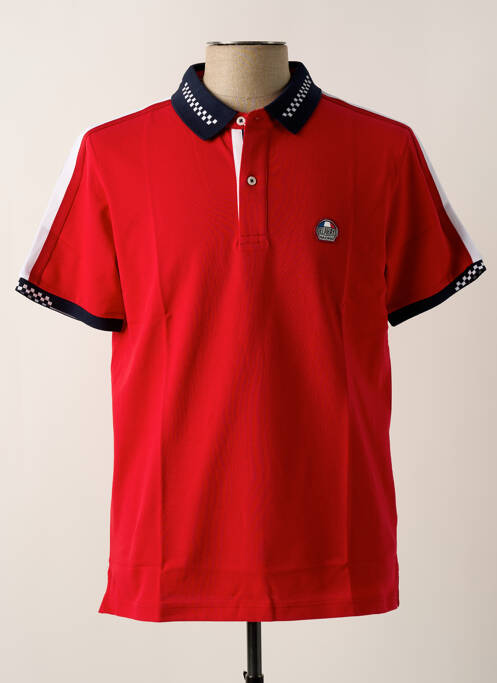 Polo rouge DELAHAYE pour homme