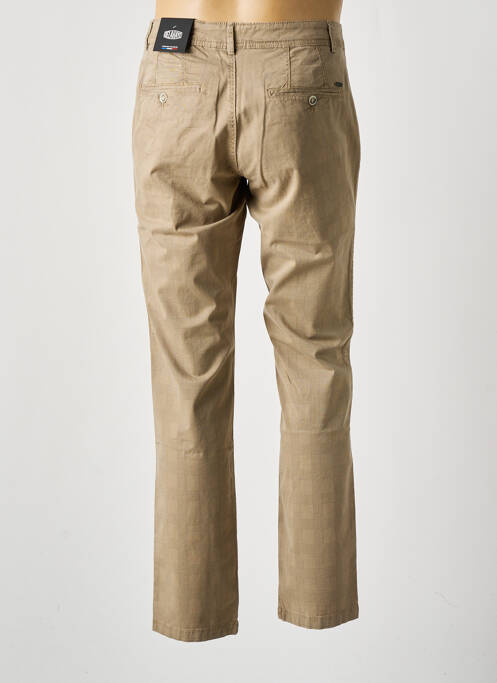 Pantalon chino beige DELAHAYE pour homme