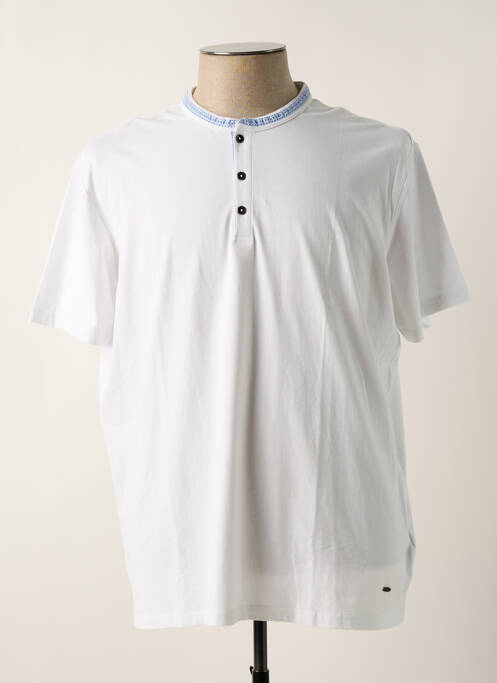 T-shirt blanc DELAHAYE pour homme