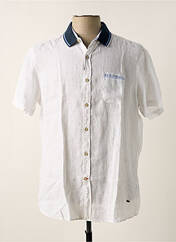 Chemise manches courtes blanc DELAHAYE pour homme seconde vue