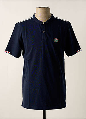 Polo bleu marine DELAHAYE homme