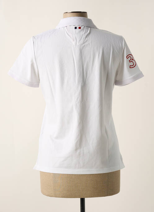 Polo blanc DELAHAYE pour femme