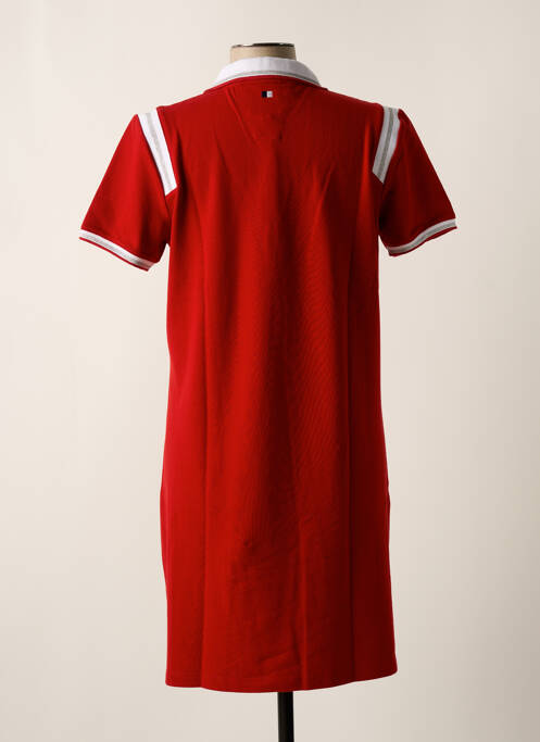 Robe mi-longue rouge DELAHAYE pour femme