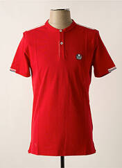 Polo rouge DELAHAYE pour homme seconde vue