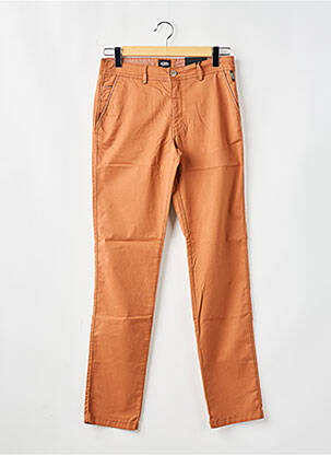 Pantalon chino orange DELAHAYE homme
