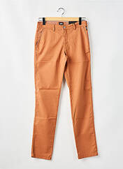 Pantalon chino orange DELAHAYE pour homme seconde vue