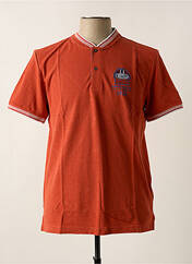 Polo orange DELAHAYE pour homme seconde vue