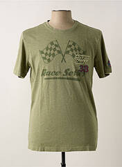 T-shirt vert fonce DELAHAYE pour homme seconde vue