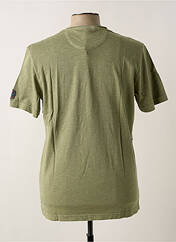 T-shirt vert fonce DELAHAYE pour homme seconde vue