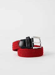 Ceinture rouge DELAHAYE pour homme seconde vue