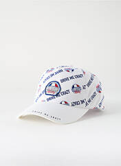 Casquette blanc DELAHAYE pour femme seconde vue