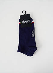 Chaussettes bleu marine DELAHAYE pour homme seconde vue