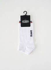 Chaussettes blanc DELAHAYE pour homme seconde vue