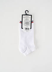 Chaussettes blanc DELAHAYE pour homme seconde vue