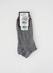 Chaussettes gris multicolore DELAHAYE pour homme seconde vue