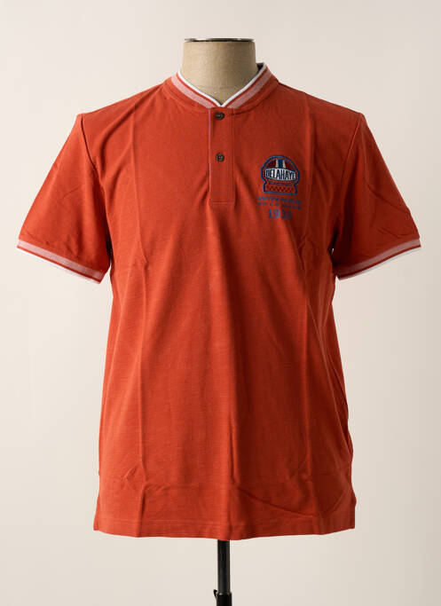 Polo orange DELAHAYE pour homme