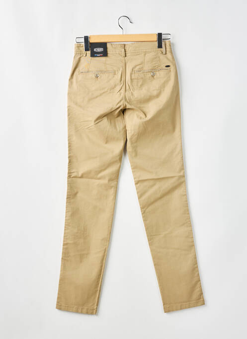 Pantalon chino beige DELAHAYE pour homme